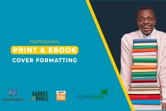 format book cover for ingram spark, KDP, lulu, barnes noble