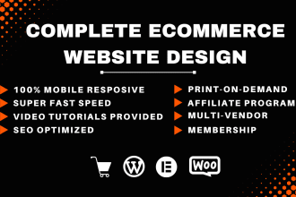build a super fast wordpress online store or online shop with woocommerce