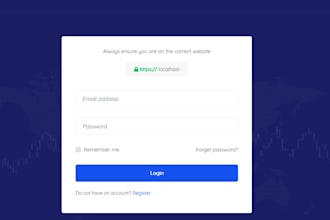 build you a site like paypal