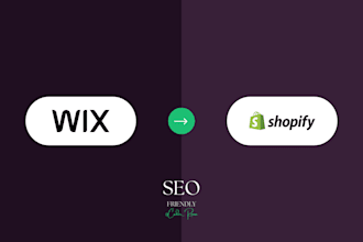 transfer, migrate or move wix store website to shopify