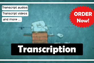 transcribe your audios, videos accurately