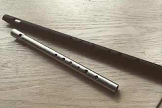 play tin whistle on your track