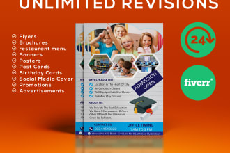 do event or business flyer design, brochure design