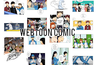 your characters to life in comic and manga style