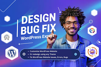 create customize or fix wordpress website issues