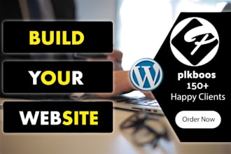 create a modern wordpress website design or redesign