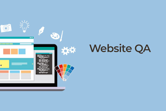 manually test your website