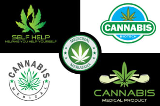 do medical,cannabis marijuana,hemp logo