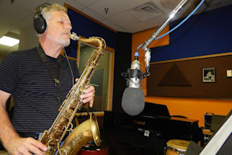 play studio quality saxophone on your song