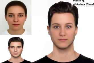 face swap or morph people into a hybrid within 12 hrs
