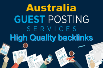 write and publish guest post on au domain with df link