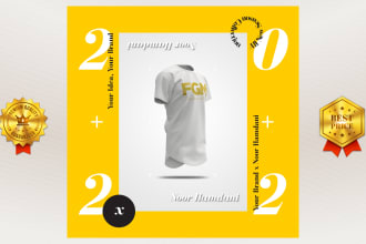 do 3d clothing mockup of your tshirt or polo sketch and idea
