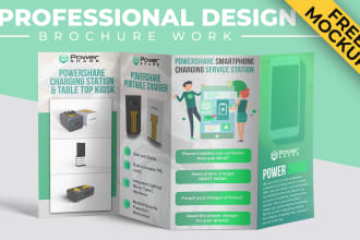 create awesome professional brochure design