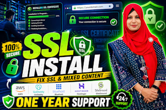 migrate http to https, install ssl certificate or ssl fix wordpress site