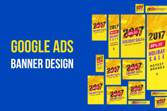 make google ad banner html animation, static and gif