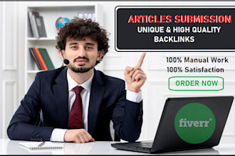 do article submission manually