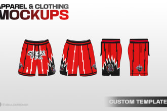 do clothing mockups and tech pack for your brand