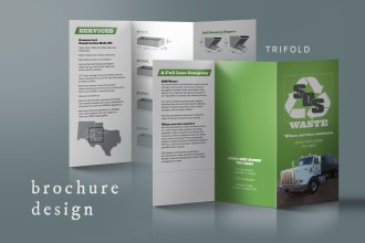 design your company brochure