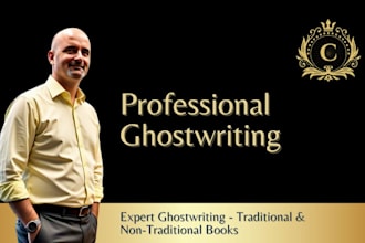 ghostwrite a book or ebook that trends