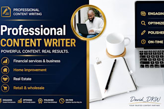 write finance, investing, trading, and real estate content