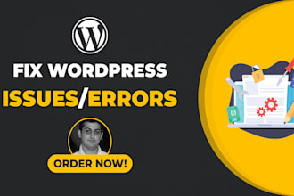 fix wordpress issues and fatal or critical errors