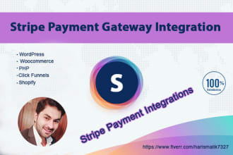 integrate stripe payment with wordpress and woocommerce