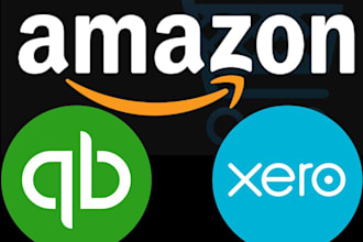 do amazon and shopify bookkeeping in quickbooks and xero
