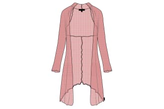 draw technical fashion illustration,fashion flat, cad