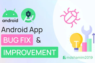 fixed any android projects error and bug