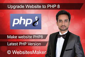 upgrade PHP website to php8