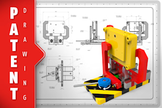 design 3d models, concepts, products, patent drawings