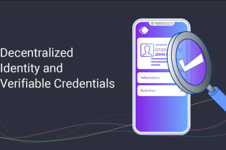 develop secure verifiable identity web3 blockchain dapp