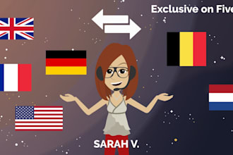 translate english, french or german text to dutch, flemish