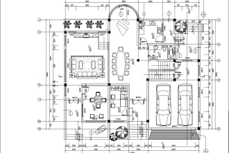 draw your 2d floor plan in autocad  professional quality