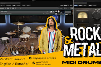 create smashing midi drums for your rock and metal songs