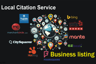 do manual business listing and citation services for local SEO