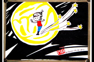 create a doodle art work from your image