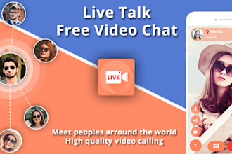 develop random video calling app for android and ios
