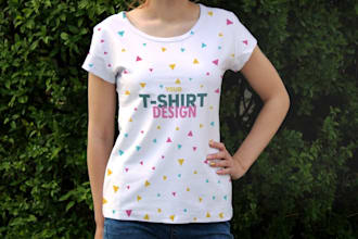 design unique and mordern t shirt