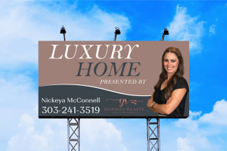 design signage vinyl banner political yard sign outdoor billboard