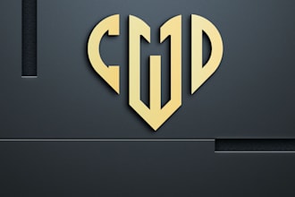 do apparel trend and letters grid logo design