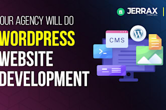 design and develop a professional wordpress website or blog