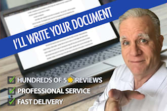 write your special document