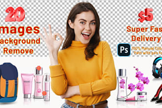 do bulk photo editing, retouching and background removal
