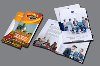 design brochure, company profile