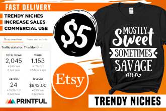 do niche research for etsy printful and pod marketplaces