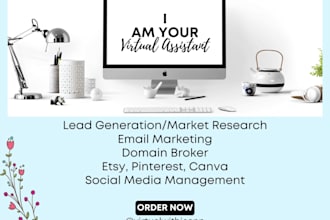 do lead generation and market research