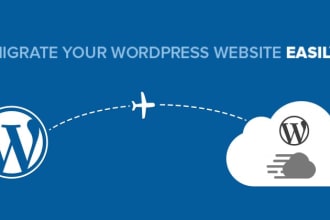 transfer your wordpress to new host or domain within 3 hours
