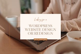 design or redesign responsive wordpress website