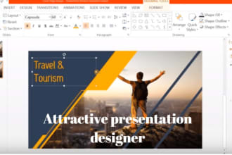 create powerpoint slides and presentation professionally